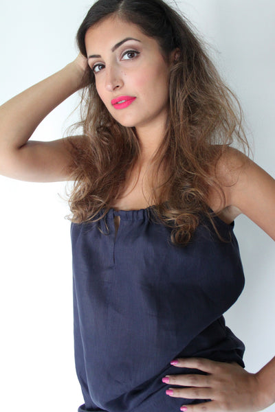 Linen Halter