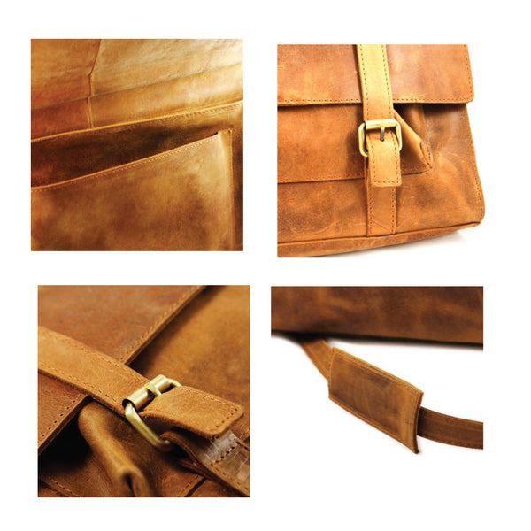 Messenger Bag Light Brown